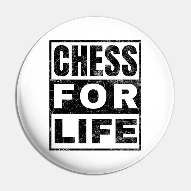 Chess for Life Pin by IndiPrintables