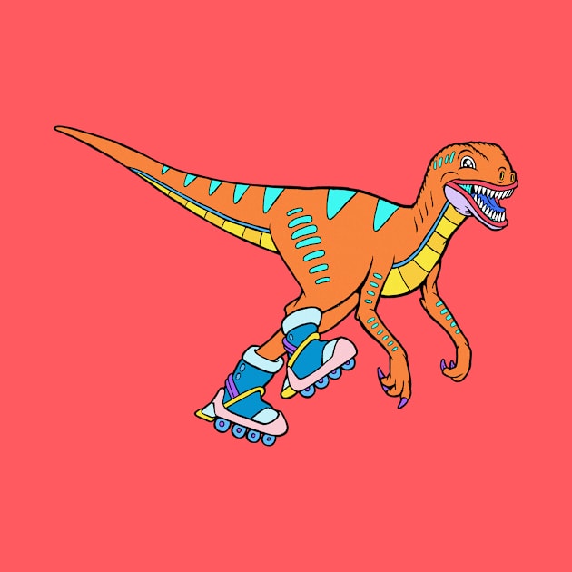 Roller Raptor by Woah_Jonny