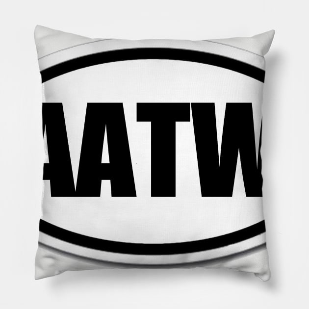 Airborne. All The Way. Pillow by thomtran