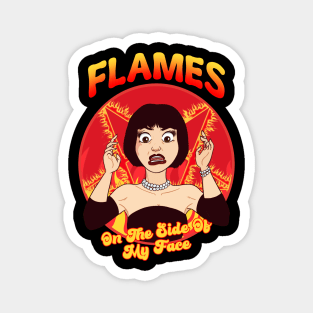 flames clue Magnet