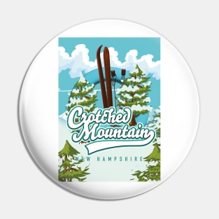 Crotched mountain new Hampshire ski Pin