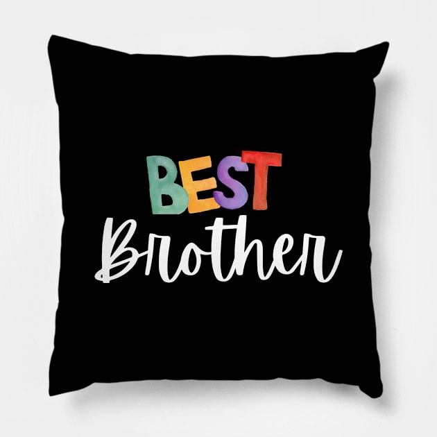 Best brother-brotherhood Pillow by Mia