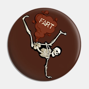 Funny Skeleton dance - fart like no one can smell it Pin