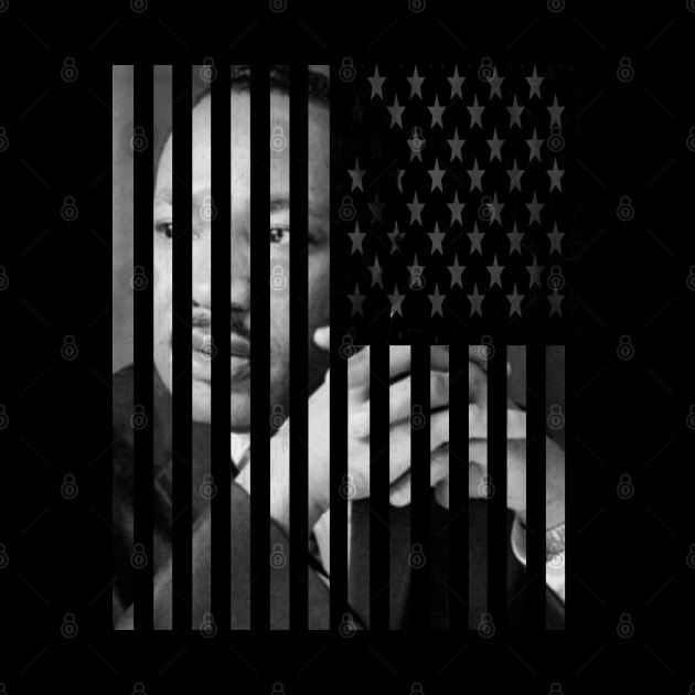 MLK - American Flag by PlanetJoe