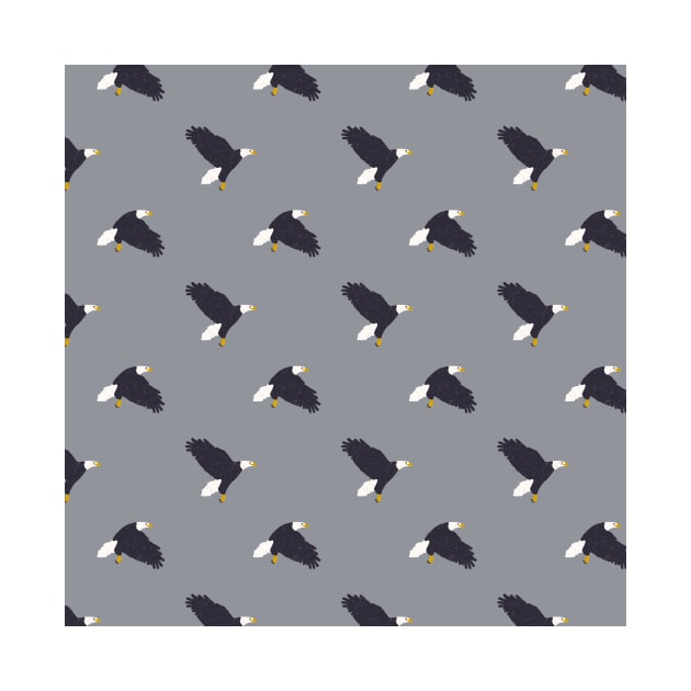 Bald Eagle (Navy & Pewter) by Cascade Patterns