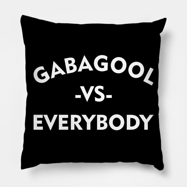 Gabagool Pillow by Kingerv Studio