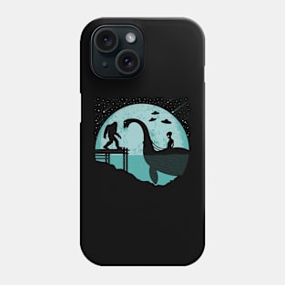 Alien Loch Ness Monster Bigfoot Phone Case