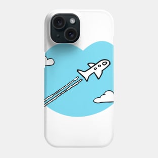 Flying plane Phone Case