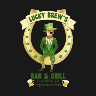 Lucky's Brew Bar and Grill T-Shirt