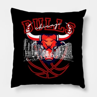 chicago bulls Pillow