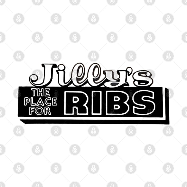 Jilly's The Place For Ribs! Atlanta by RetroZest