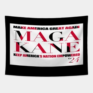 MAGA KANE on White Background Tapestry