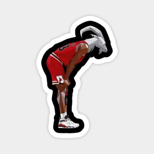 BASKETBALLART - MVP JORDAN GOAT Magnet