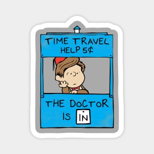 The Doctor Is In Magnet