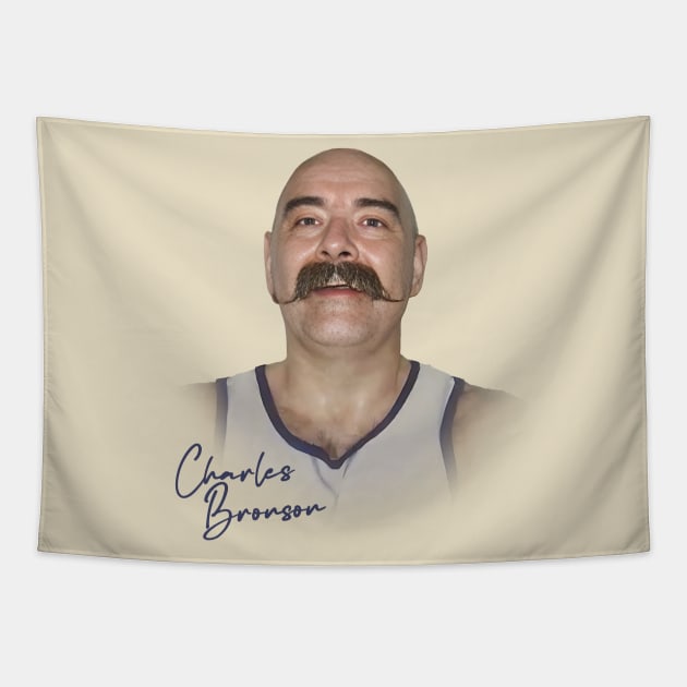 Charles Bronson Tapestry by DankFutura