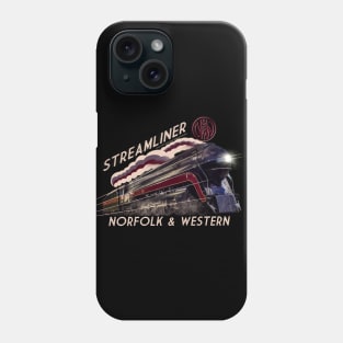 The Sublime Norfolk And Western Streamliner Locomotive Phone Case