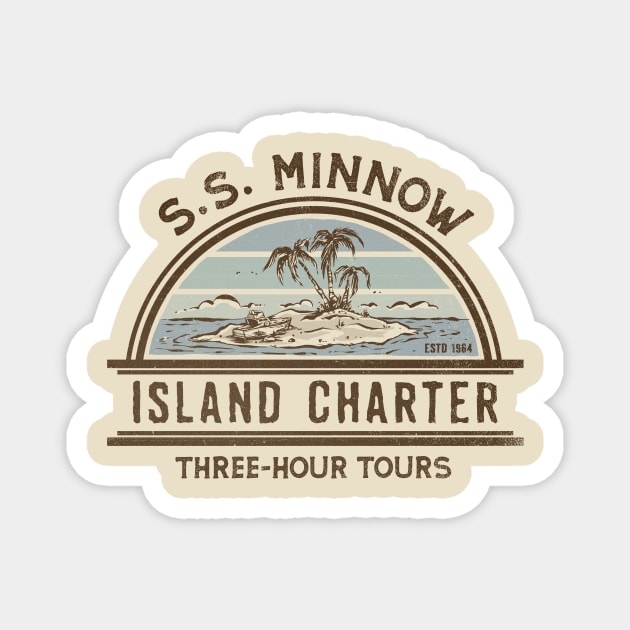 Three-Hour Tours Magnet by kg07_shirts