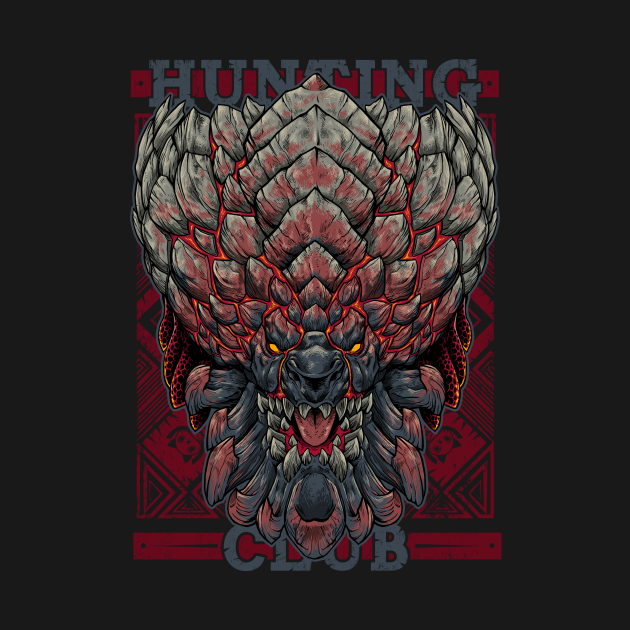 Hunting Club: Bazelgeuse - Monster Hunter - T-Shirt | TeePublic
