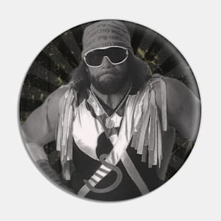 Macho Man Pin