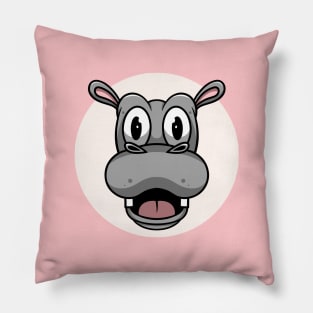 CUte Hippo Pillow