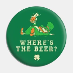 Where's the Beer? Pin