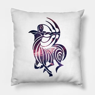 Sagittarius zodiac sign Galaxy theme Effect Pillow