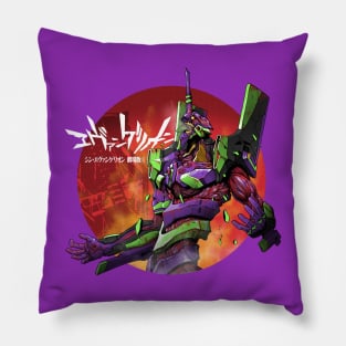 eva unit 01 evangelion Pillow