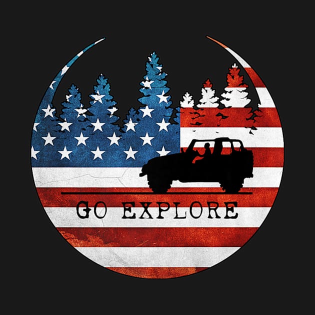 Go Explore American Patriot In 4x4 by Macy XenomorphQueen