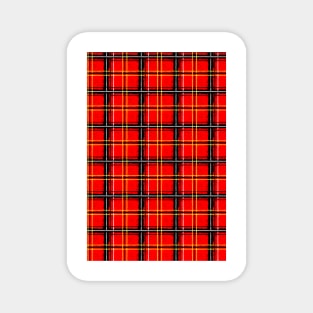 grunge plaid Magnet