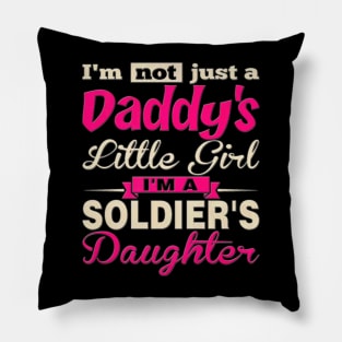 Daddy Soldier Love Fathers Day 2023 Pillow