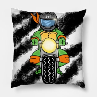 Moto mike Pillow