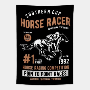 Southern Cup Horse Racer Tapestry