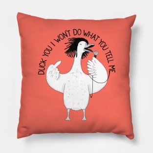 Duck You! | Animal Karaoke Collection Pillow