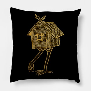 Baba Yaga Hut Pillow