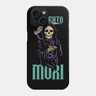 Stoic Memento Mori Grim Reaper Phone Case