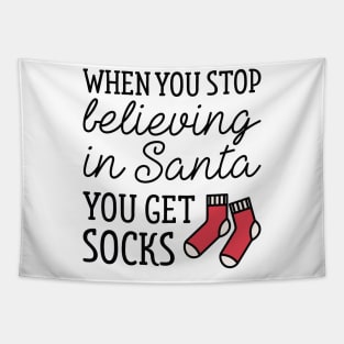 Believing In Santa Tapestry