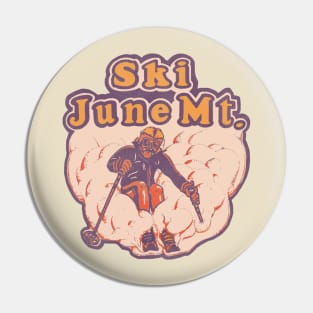 Ski June Mt / Sierra Nevada California Pin