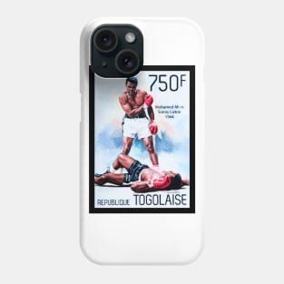 Muhammad Ali Postage Stamp Phone Case