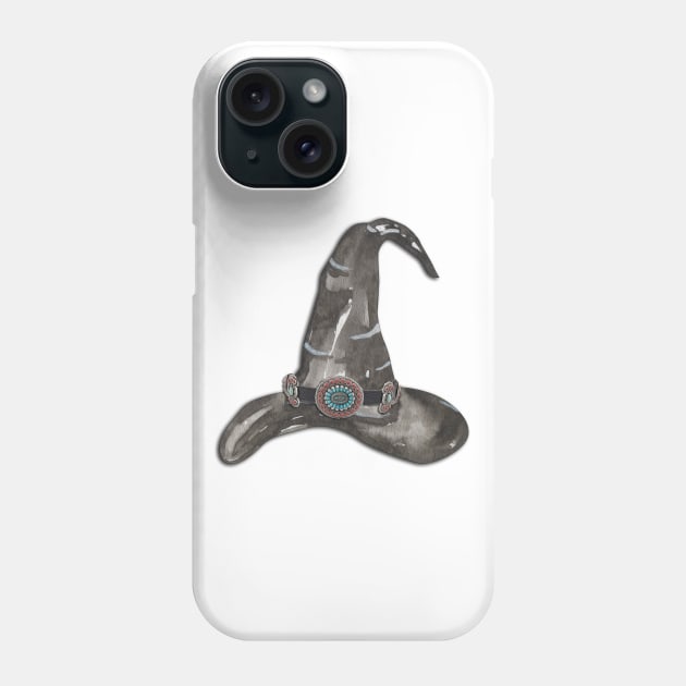 Witch Hat Phone Case by Rise And Design