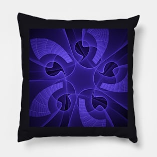 Fractal flower Pillow