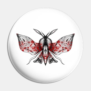 Mystic moth Pin