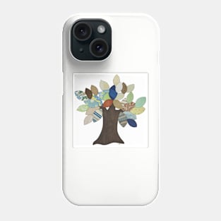 Silver Tree Phone Case