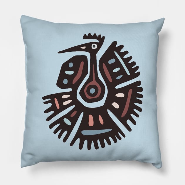 Cool Inca Animal: Turkey Pillow by ddtk