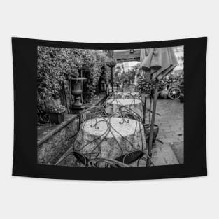 Outdoor dining Tapestry