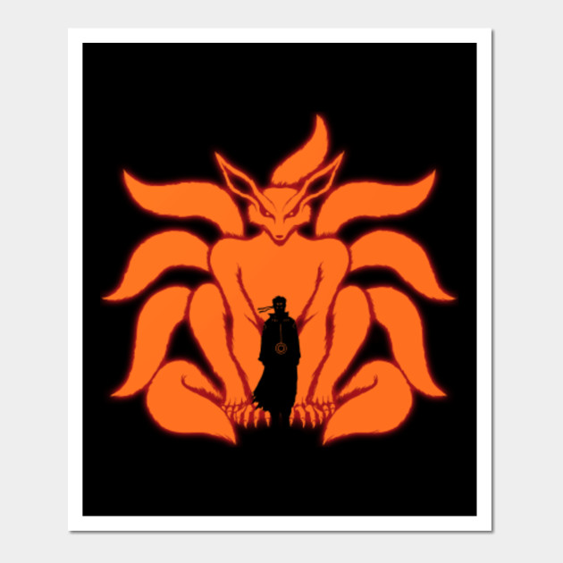 kurama mode naruto wall