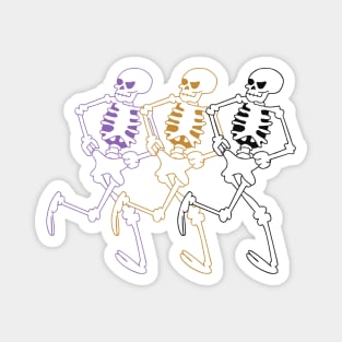 Skeleton Dance Magnet