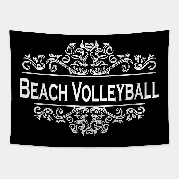 Beach Volleyball Tapestry by Shop Ovov