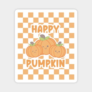 Happy Pumpkin Magnet