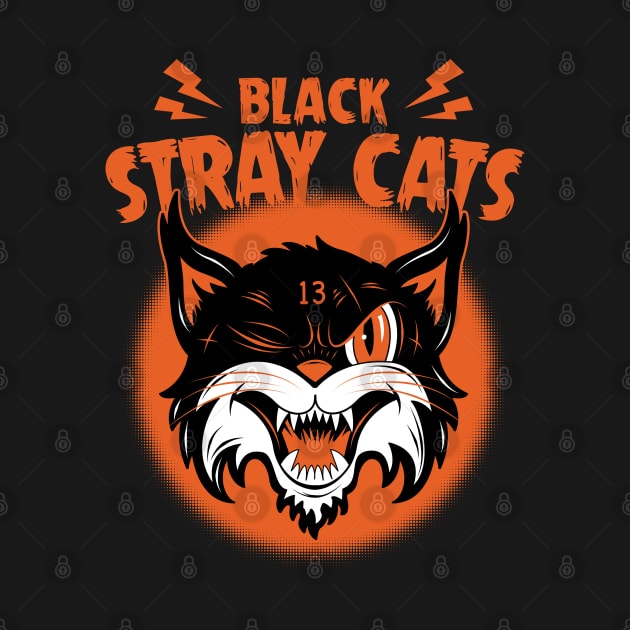 Black Stray Cats by BlackMorelli