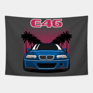 e46 blue bimmer Tapestry